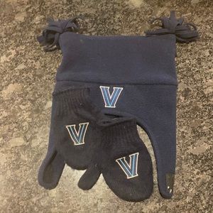 Villanova hat and mittens for kids